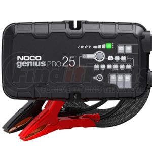 NOCO Battery Care GENIUSPRO25 Battery Charger 6V/12V/24V 25-Amp Smart Battery Charger