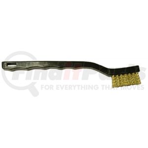 SG Tool Aid 17180 Parts Cleaning Brush 7" Easy Grip Brass Brush for Aggressive Cleaning Applications