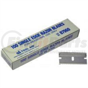 SG Tool Aid 87960 Razor Blade 100 Single Edge Razor Blades for Automotive and Autobody Application
