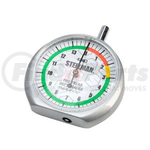Steelman 42463 Dial-Type Color-Coded Tread Depth Gauge