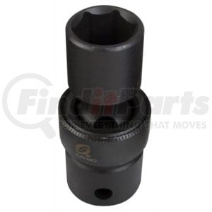 Sunex Tools 212ZUM Socket Wrench 1/2" Drive, 12 Pt. Universal Impact socket, 12mm