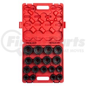 Sunex Tools 4683 Socket Set 17 Pc. 3/4" Drive SAE Heavy Duty Impact Socket Set