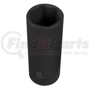 Sunex Tools 326D Socket 13/16 in. x 3/8 in. Drive 6-Point Deep Impact Socket in Chrome Molybdenum with Radius-Corner Design
