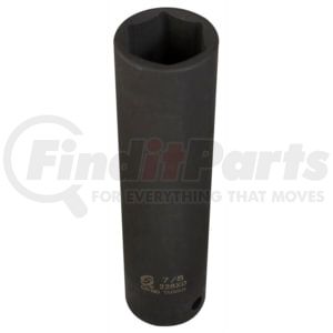 Sunex Tools 228XD Socket Wrench 1/2" Drive, Extra Long Deep Impact Socket, 7/8"