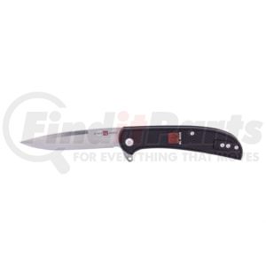 Sunex Tools AMK4124 Knife UTAS CBB 8Cr 56HRC Satin 3.15in Trad GlNylon Black