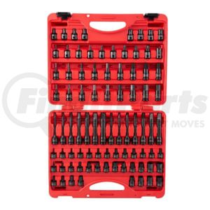 Sunex Tools 3569 84 Pc. 3/8" Drive Master Hex, Torx & Triple Square Impact Bit Socket Set