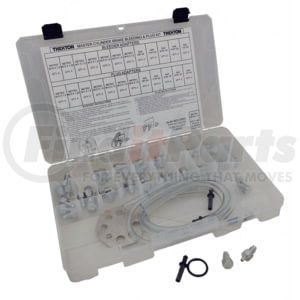Thexton 849 Brake Bleeder Tool Master Brake Bleeder and Plug Kit includes Aluminum Adapters for SAE and Metric Fittings