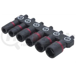 Titan 15222 6 pc Metric Power Nut Driver Set
