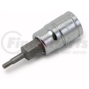 Titan 15655 Screwdriver Bit Socket Hex Bit Socket, 1/4 In. Drive, 5/32 In., Chrome Ideal for Professional Hand Tools Use