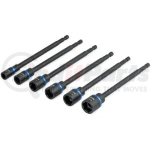 Titan 15241 Nut Driver 6 In. Metric Impact Nut Driver Set Ideal for Professional Hand Tools Use Durable