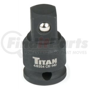 Titan 48354 3/8" x 1/2" Drive Increasing Impact Adapter