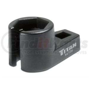 Titan 51739 Oxygen Sensor Socket Offset Oxygen Sensor Socket Ideal for Professional Vehicle Specialty Tools Use