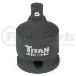 Titan 48355 Power Drive Adapter Set 3/8 In. x 1/4 In. Drive Reducing Impact Adapter Power Set Ideal for Professional Hand