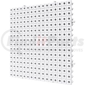 Tool Grid 52015 TGB-6X6 Modular Board 16pc Pack - White