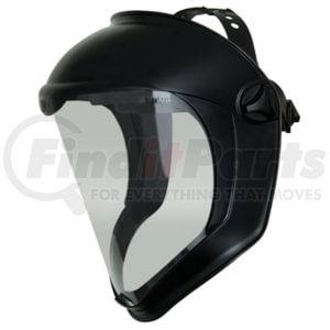 UVEX S8510 Uvex Honeywell Safety Products Usa Uvex Bionic Face Shield with Clear Polycarbonate Visor and Anti-Fog/Hard Coat,