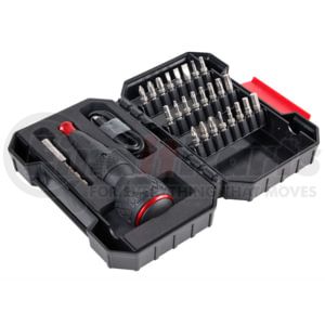 Vessel Tools 220USB-25U Rechargeable Ball Grip Screwdriver with 25-pc Bit Set
