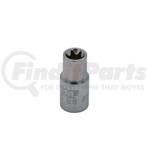 Vim Tools VS408S E8 TORX SOCKET 1/4 SQ D R