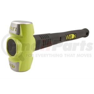 Wilton WL9-20412 Sledge Hammer 4 LB Head 12" Indestructible Handle High Visibility Safety Rubber Sledge Hammer
