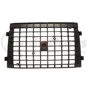 Volvo 82379552 Grille Radiator Grille - ABS Plastic, Black Finish, Chrome Accents, for Volvo VHD/VAH Series Trucks
