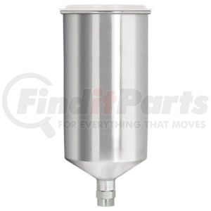 AES Industries 153 Spray Gun Cup 1-Liter Aluminum Gravity Feed Spray Cup M16x1.5 Thread Paint Gun Assembly with Lid