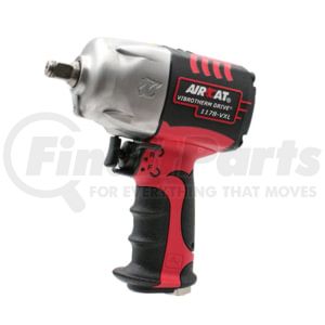 AIRCAT 1178-VXL Air Impact Wrench 1/2 In. Drive Composite Pneumatic Impact Wrench with 950 ft-lb Max Loosening Torque