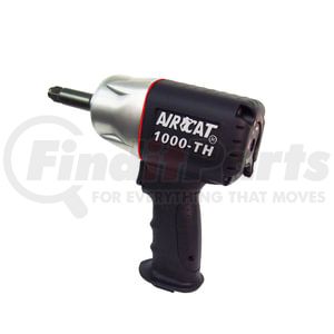 AIRCAT 1000TH-2 Air Impact Wrench 1/2 In. Drive Composite Pneumatic Impact Wrench, 2 In. Extended Anvil, 800 ft-lb