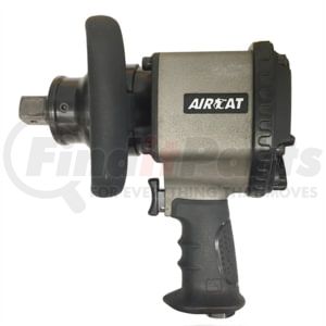 AIRCAT 1890-P Air Impact Wrench 1 In. Drive 2-Jaw Pistol Grip Pneumatic Impact Wrench, 2000 ft-lb Max Torque
