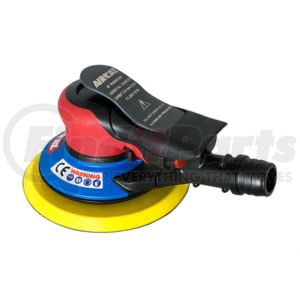 AIRCAT 6700-6-336SV Orbital Sander 6 In. Self-Vacuum 3/16 In. Orbit Pneumatic Palm Orbital Sander, 11000 RPM