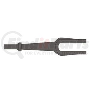 AJAX Tools A903-1 Air Hammer Chisel Ball Joint and Tie Rod Separator Fork Tool, .401 Shank, 1" Size, 7-1/4" Long