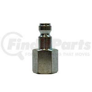 Amflo CP2-23 Air Tool Coupler 1/4" T Design x 3/8" FNPT Steel Plug, 300 PSI Max Working Pressure