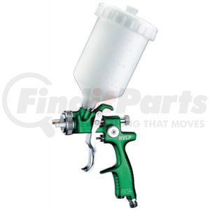 Astro Pneumatic EUROHV103 Spray Gun 1.3mm Forged HVLP Spray Gun with 600ml Plastic Cup, Anodized Body, Gasketless CNC Design