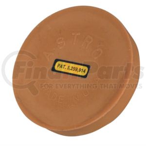 Astro Pneumatic 400E Adhesive Eraser Wheel 4" Smart Eraser Pad for Pinstripe and Adhesive Removal, 5/16"-24 Thread, Max 4000