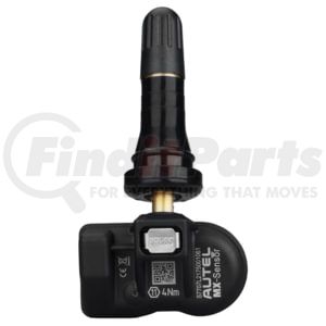 Autel 1SENSOR Tire Pressure Monitoring System (TPMS) Sensor Universal Dual-Frequency TPMS Sensor, Rubber Valve, 315/433MHz