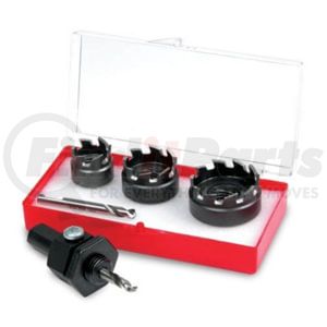 Blair Equipment 14003 Spot-Weld Cutter Kit Access Hole Cutter Kit Includes 3/4, 1, & 1-1/4" Holcutters, Arbor, Pilot