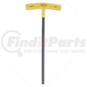 Bondhus Corp. 13376 Hex Wrench, 10mm, T-Handle with Cushioned Grip, 9.1" Long