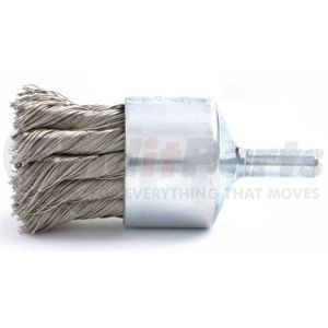 Brush Research BNH620 Wire Brush 0.750-Inch Diameter .020 Carbon Steel Wire Knotted End Brush, .250 Shank