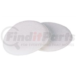 Carrand 40118 Wax / Polish Applicator Pad Wax / Polish Applicator Pad - Terry Cotton, Round, 2 Pack, 5 Inch