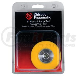 Chicago Pneumatic 8940158330 Sander Backup Pad 3-Inch Hook and Loop Foam Sanding Backing Pad, Fits CP7200S CP7201P