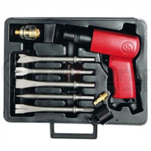 Chicago Pneumatic 8941171110 Air Hammer Heavy Duty Air Hammer Kit with 5 Assorted Chisel Attachments