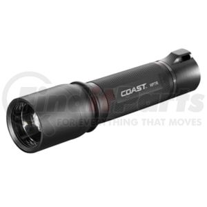 Coast 19221 HP7R Rechargeable Long Distance Focusing Flashlight, Black