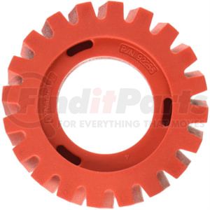 Dynabrade 92255 Grinding Wheel Red-Tred™ Eraser Wheel - 4” Dia. X 3/4” Wide