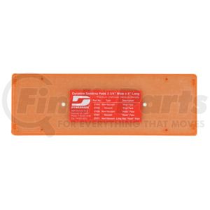 Dynabrade 57454 Sanding Pad 2-3/4 x 8 Inch Non-Vacuum Dynaline Disc Pad, Medium Density, Vinyl-Face, 2-Screws