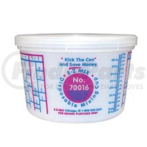 E-Z Mix 70016 Paint Mixing Cup Paint Mixing Cup - Disposable, Plastic, 1 Pint