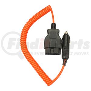 E-Z Red MSBD28 Battery Memory Saver 12 Volt OBD2 Auto Memory Saver Device with 8 Foot High Visibility Coiled Cord