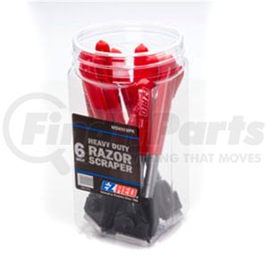 E-Z Red MS60010PK 6" Razor Scraper Display Jar