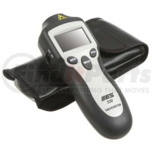 Electronic Specialties 332 Tachometer / Fuel Injection Pickup Pro Laser No-Contact Photo Tachometer, Measures 0-99999 RPM,