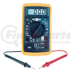 Electronic Specialties 380 Multimeter Digital Multimeter with Holster, 20 Test Ranges, 7 Test Functions, 10 Amp Range