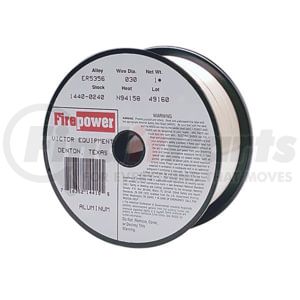 Firepower 1440-0240 .030? Aluminum Solid Wire, 1 lb.