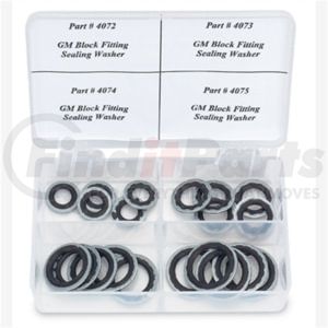 FJC, Inc. 4295 Multi-Purpose Washer Slim Line Sealing Washer Assortment Inc. 4 Sizes, 20 Total Pieces