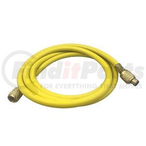 FJC, Inc. 6527 A/C System Charging Hose R-134a Standard Charging Hose, Utility Yellow, 1/2-Inch ACME x 1/2-Inch ACME, 72-Inch